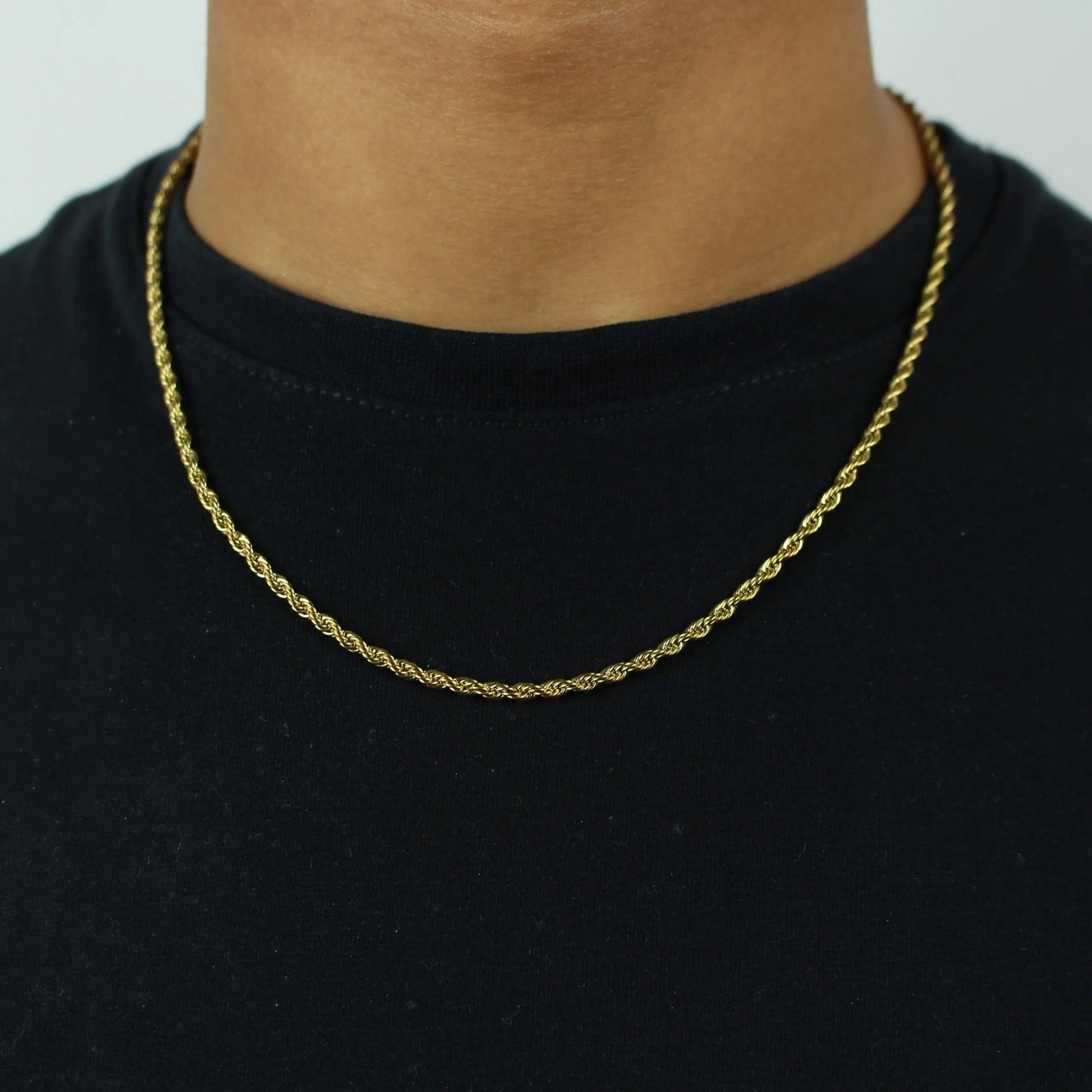 3mm Gold Rope Chain Apex Chains