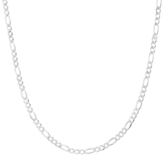 5mm Figaro Chain | Silver