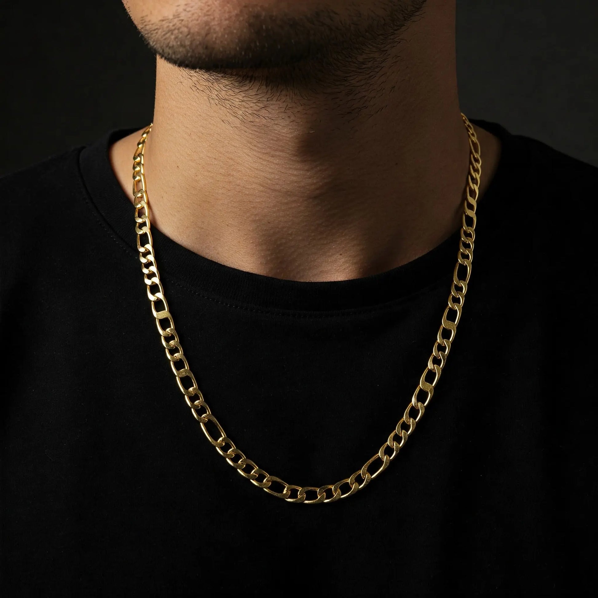5mm Figaro Chain in Gold Apex Chains