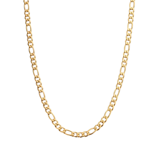 5mm Figaro Chain | Gold